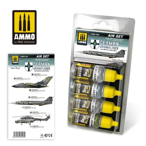AMMO of Mig Jimenez 7243 GERMAN MARINEFLIEGER SET 4x17ml