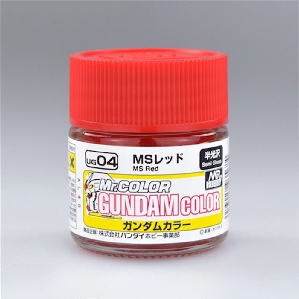 Gunze Sangyo UG-04 MS Red 10 ml (Semi-Gloss)