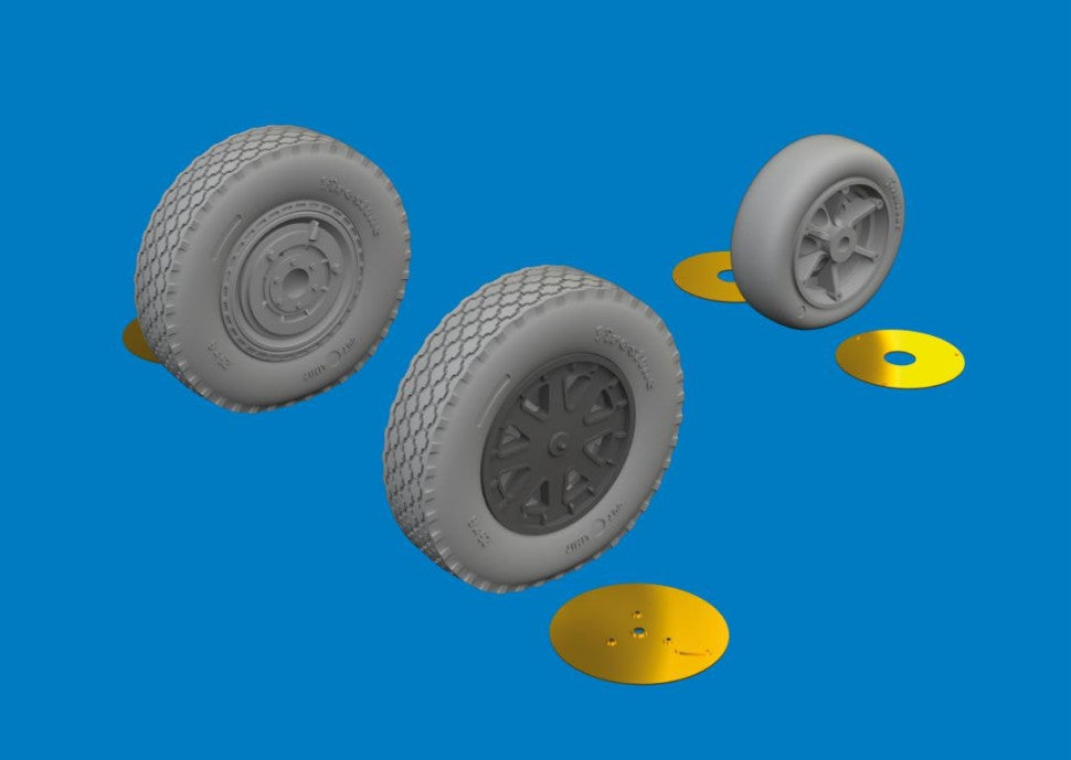Eduard 6481052 P-39 Wheels Late ARMA HOBBY 1/48 – zdjęcie 3
