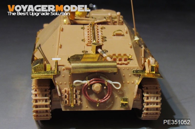 Voyager Model PE351052B WWII German Sd.Kfz.138/2 Hetzer Tank Destroyer Early Version (B ver include Gun Barrel) For ACADMY 13278 1/35 – image 13