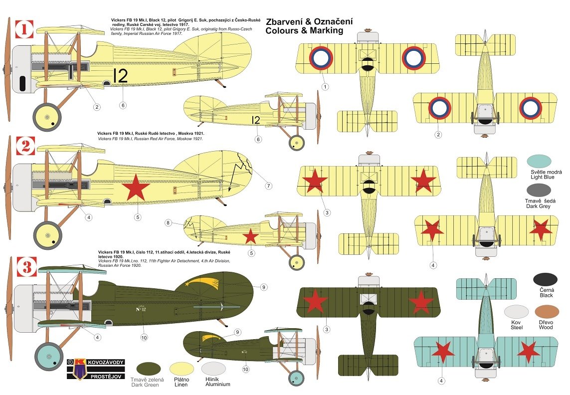 Kovozavody Prostejov KPM0251 Vickers FB-19 Mk.I „Bullet“ In Russian services 1/72 – zdjęcie 2