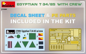 MiniArt 37098 Egyptian T-34/85 1/35 – zdjęcie 8