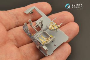 Quinta Studio QD48266 He 111H-3/H-6 3D-Printed &amp;amp; coloured Interior on decal paper ( ICM ) 1/48 – zdjęcie 4