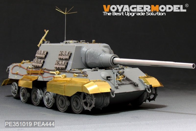 Voyager Model PEA444 WWII German Sd.Kfz.186 Panzerjäger &amp;quot;Jagdtiger&amp;quot; Schurzen Normal Version（For TAKOM) 1/35 – image 4