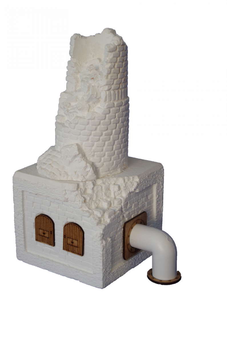 RT-Diorama 35300 Ruined Factory chimney 1/35 – zdjęcie 2