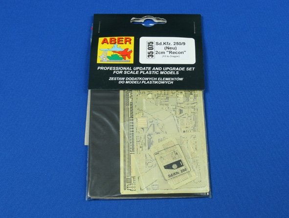 Aber 35075 Sd.Kfz.250/9 Neu 2cm Recon (DRA) 1/35 – image 3