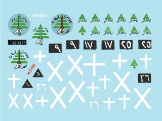 Star Decals 35-C1280 Lebanese Tanks &amp;amp; AFVs 10 1/35 – image 3