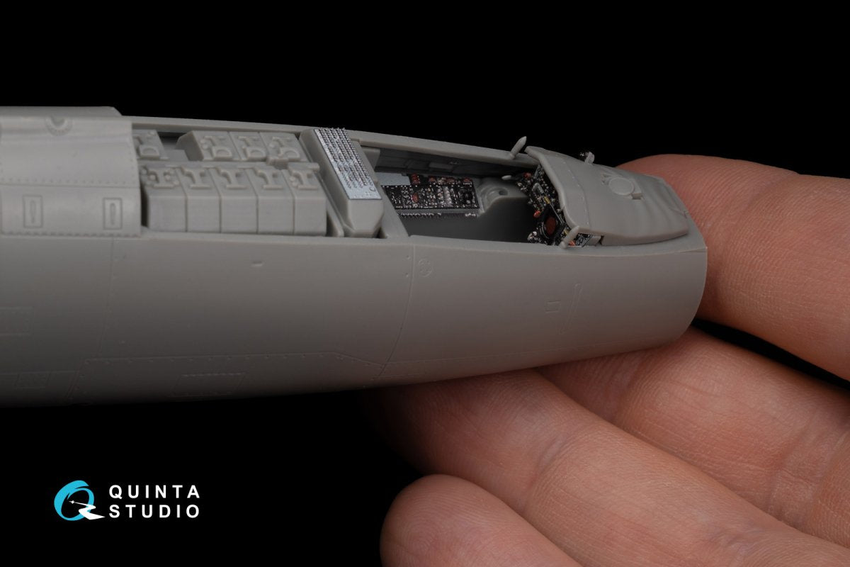 Quinta Studio QD48224 F-104S/ASA-M 3D-Printed &amp;amp; coloured Interior on decal paper (Kinetic) 1/48 – zdjęcie 9