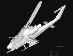 Hobby Boss 87225 AH-1S Cobra Attack Helicopter 1/72 – zdjęcie 4
