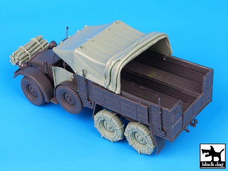 Black Dog T35075 Krupp Protze accessories set 1/35 – zdjęcie 2