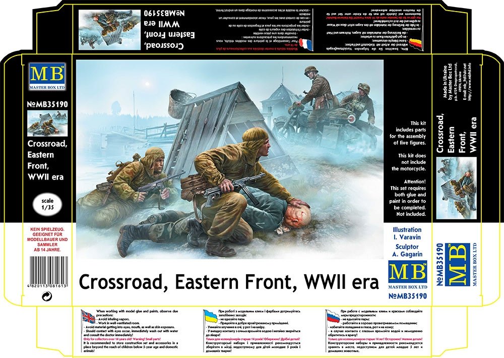Master Box 35190 Crossroad, Eastern Front, WWII era 1/35 – zdjęcie 2