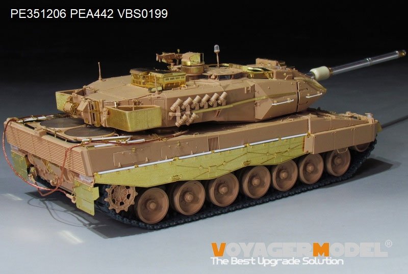 Voyager Model PE351206 Modern German Leopard 2A6 MBT w/CDN Boxes Basic (For RFM 5076) 1/35 – zdjęcie 3