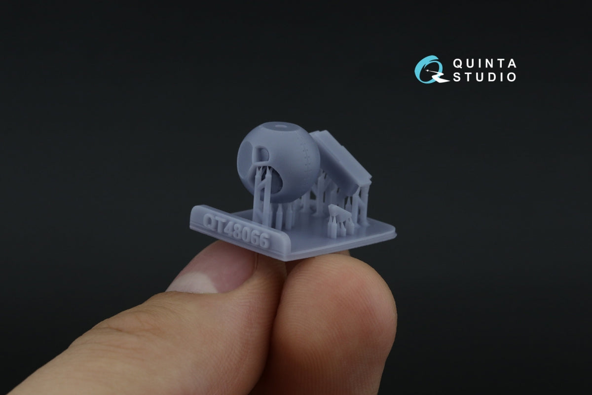 Quinta Studio QD+48535 AH-1Z Zulu Cobra/Viper 3D-Printed &amp;amp; coloured Interior on decal paper (KittyHawk) (with 3D-printed resin parts) 1/48 – zdjęcie 9