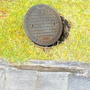 Point of no Return 3523036 Żeliwny właz kanalizacyjny / Cast iron sewer manhole 1/35 – zdjęcie 9