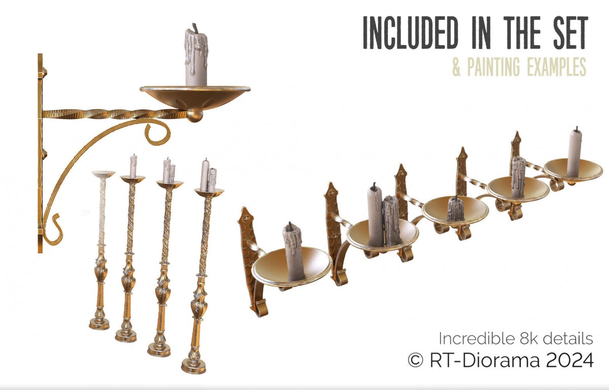 RT-Diorama 35429 Church candles &amp;amp; Accessories 1/35 – zdjęcie 2