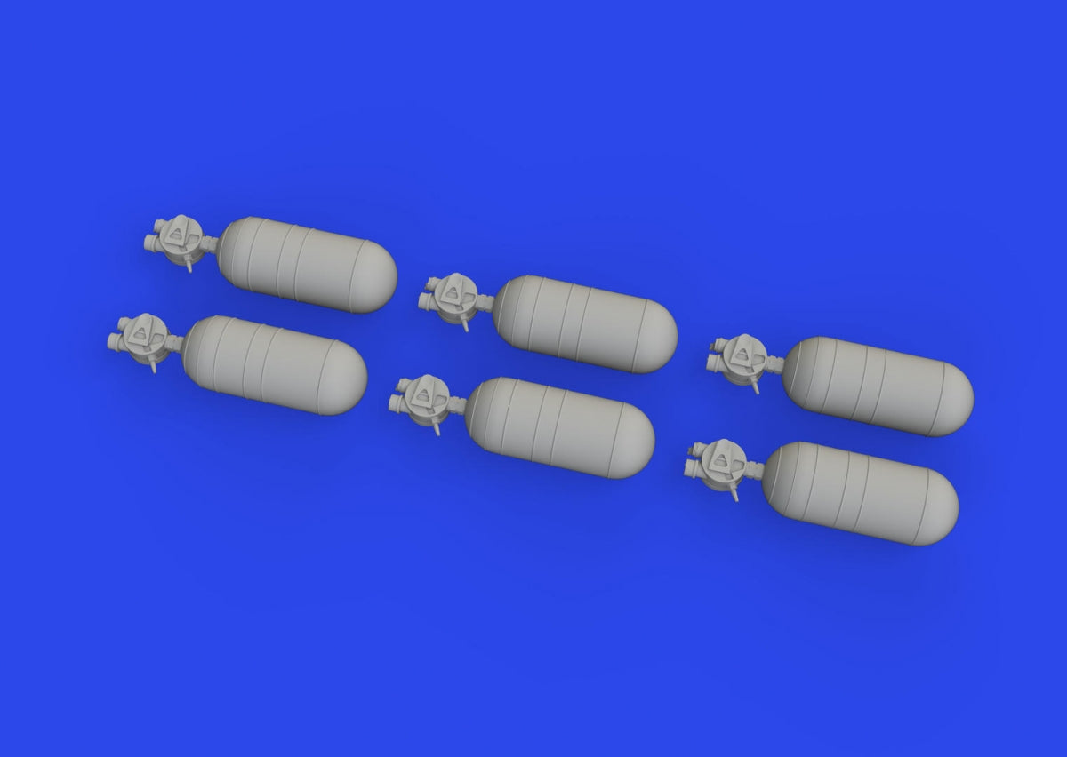 Eduard 632200 WWII USAAF oxygen cylinder A-6 PRINT 1/32 – image 3