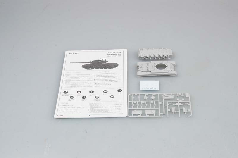 Trumpeter 07288 US M46 Patton Medium Tank 1/72 – zdjęcie 3