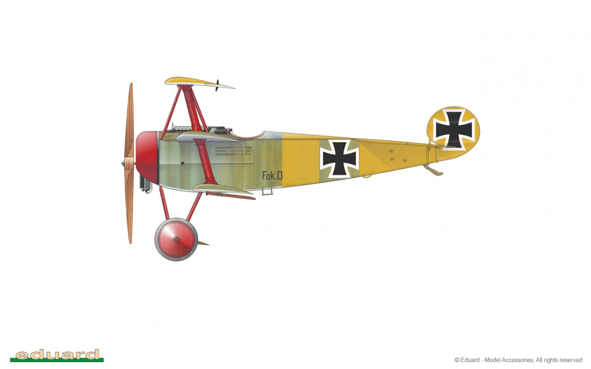 Eduard 7039 Fokker Dr. I 1/72 – zdjęcie 5