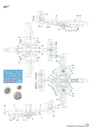 Special Hobby 72297 FH-1 Phantom Demonstration Teams and Trainers 1/72 – image 7