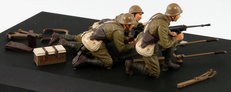 Pit-Road G39 IJA Type 92 Heavy Machine Gun with Figure 1/35 – zdjęcie 4