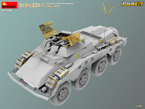 MiniArt 35410 Sd.Kfz.234/1 Schwerer Panzerspahwagen. EARLY MOD. INTERIOR KIT 1/35 – zdjęcie 6