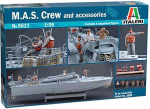 Italeri 5611 MAS Crew and Accessories (1/35)