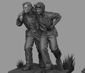 Panzer Art FI35-208 USMC wounded tankers set 1/35 – zdjęcie 2