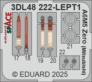 Eduard 3DL48222 A6M5 Zero (Mitsubishi) SPACE EDUARD 1/48 – zdjęcie 4