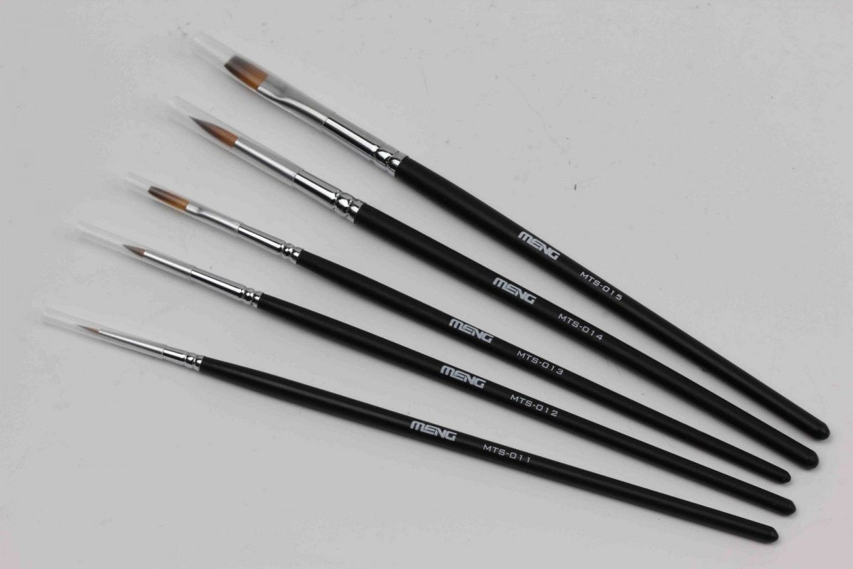 Ensemble de pinceaux de modélisme Meng Model MTS-010 