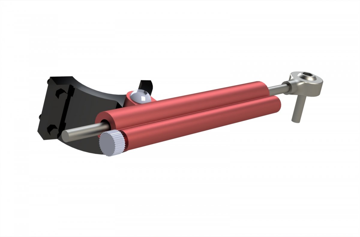 Falcon Scale Models FSM016 Yamaha YZR M1 2004 - steering damper for Tamiya 14098, 14100 1/12 – zdjęcie 2