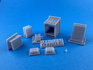 Point of no Return 3522007 Kuchenka gazowa z butlą i mikrofalówką 1/35 – zdjęcie 9