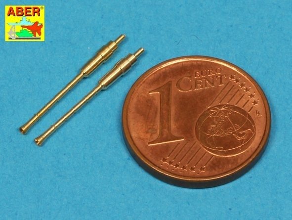 Aber 72L-58 Zestaw 2 luf do KwK 38 / Set of 2 gun barrels KwK 38 1/72 – zdjęcie 3