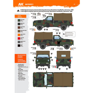 AK Interactive AK35031 M1008 TROOP CARRIER WITH TARP 1/35 – zdjęcie 16