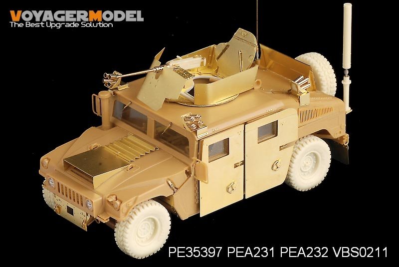Voyager Model PE35397 Modern USMC HUMVEE M1114 w/CIP/smoke discharge for Bronco 35080 1/35 – image 3