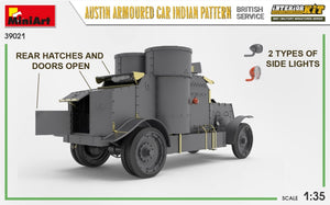 Miniart 39021 AUSTIN ARMORED CAR INDIAN PATTERN. BRITISH SERVICE. INTERIOR KIT 1/35 – image 8