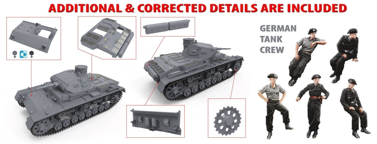 MiniArt 35221 Pz.Kpfw.III Ausf.B w/Crew 1/35 – zdjęcie 25