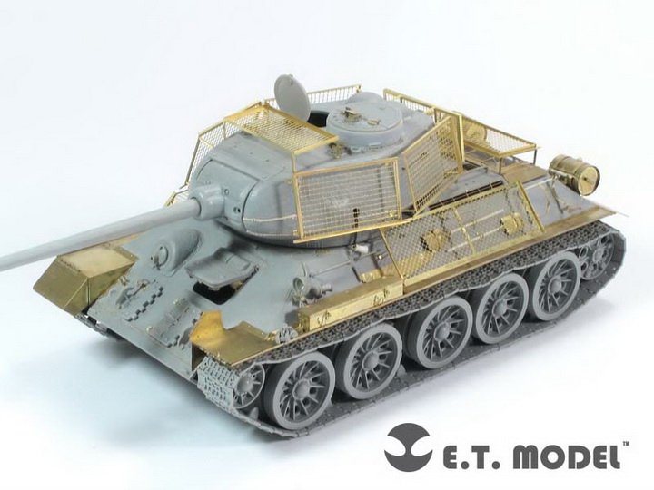 E.T. Model EA35-083 WWII Soviet Bedspring Armor for T34/85,JS-2 1/35 – zdjęcie 3