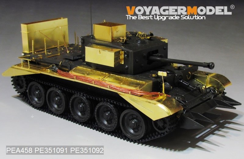 Voyager Model PEA458 WWII UK Cromwell Mk. IV/Centaur CSMk IV Deep Wading Trunks（For TAMIYA 35221/35232) 1/35 – image 11