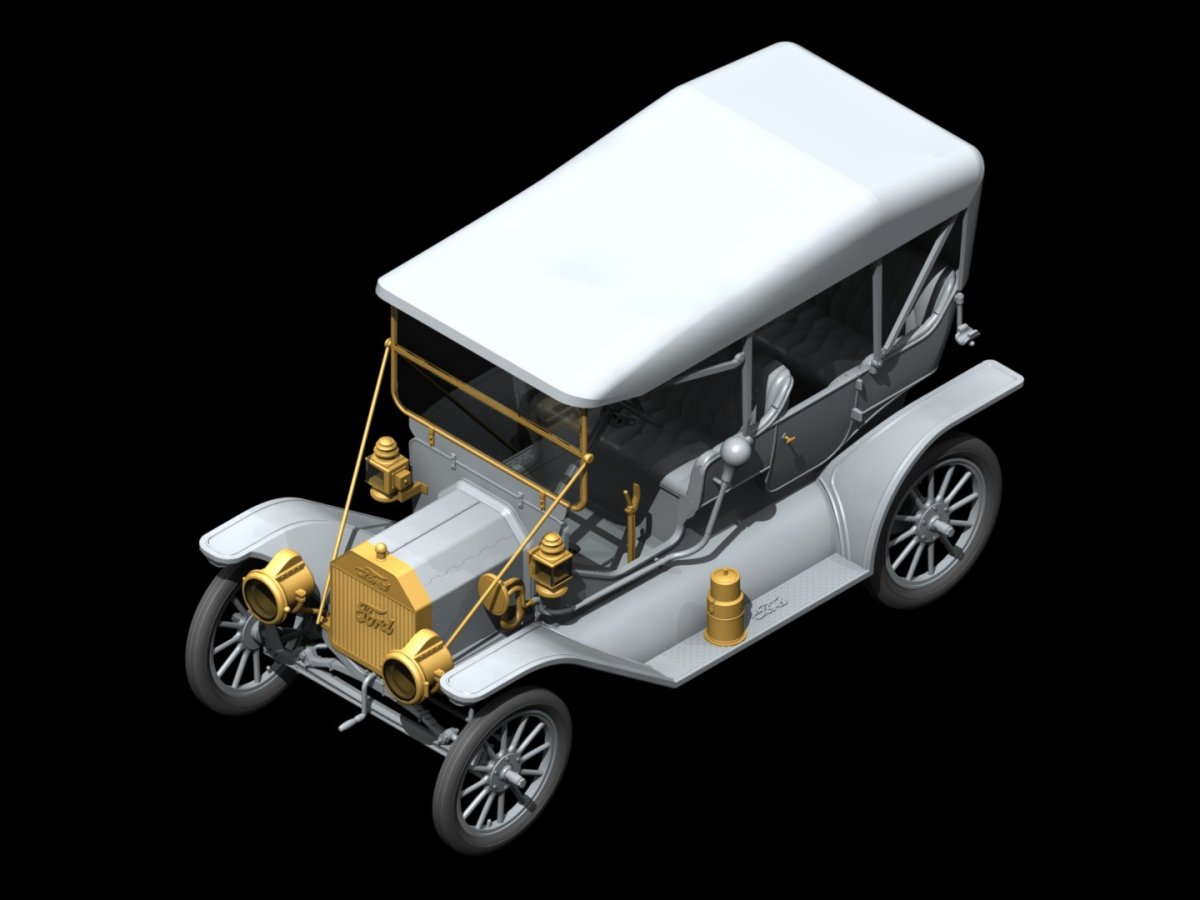 ICM 24002 Model T 1911 Touring, American Passenger Car 1/24 – zdjęcie 7