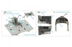 Quinta Studio QD72056 Yak-9D 3D-Printed &amp;amp; coloured Interior on decal paper (Zvezda) 1/72 – zdjęcie 6