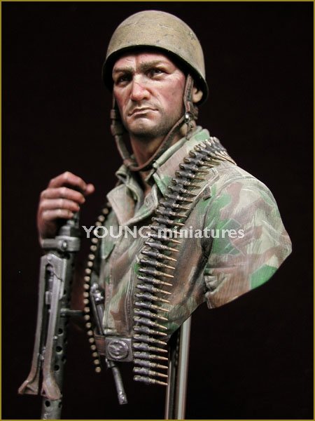 Young Miniatures YM1844 German Fallschirmjager Monte Cassino 1944 1/10 – zdjęcie 3
