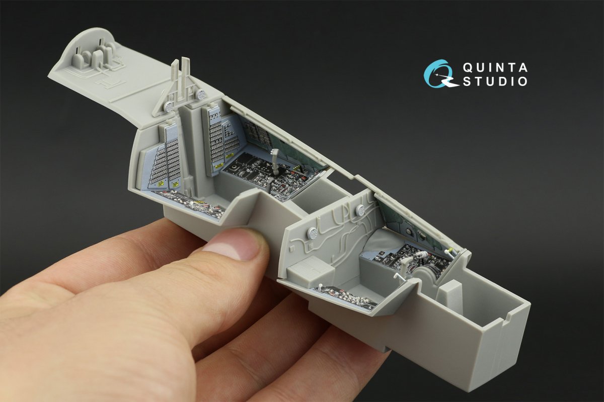 Quinta Studio QD32033 F-14D 3D-Printed &amp;amp; coloured Interior on decal paper ( Trumpeter ) 1/32 – zdjęcie 5