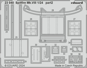 Eduard 23040 Spitfire Mk.VIII AIRFIX 1/24 – zdjęcie 2