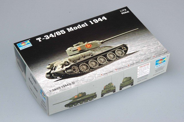Trumpeter 07207 Soviet T-34/85 MOD.1944 1/72 – zdjęcie 2