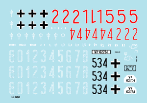 Star Decals 35-848 2. Panzer Division in France 1944 1/35 – image 2