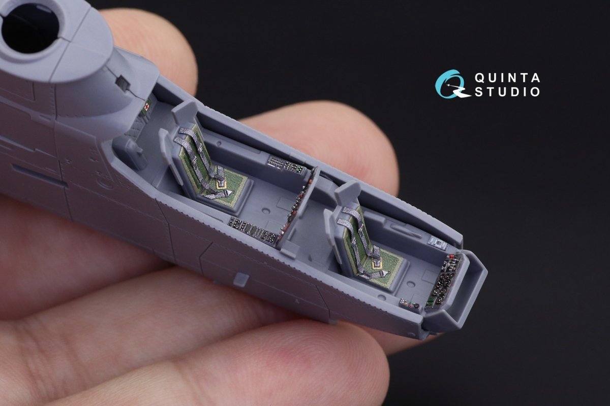 Quinta Studio QD72030 Ah-1G 3D-Printed &amp;amp; coloured Interior on decal paper (Special Hobby/Revell) 1/72 – zdjęcie 8