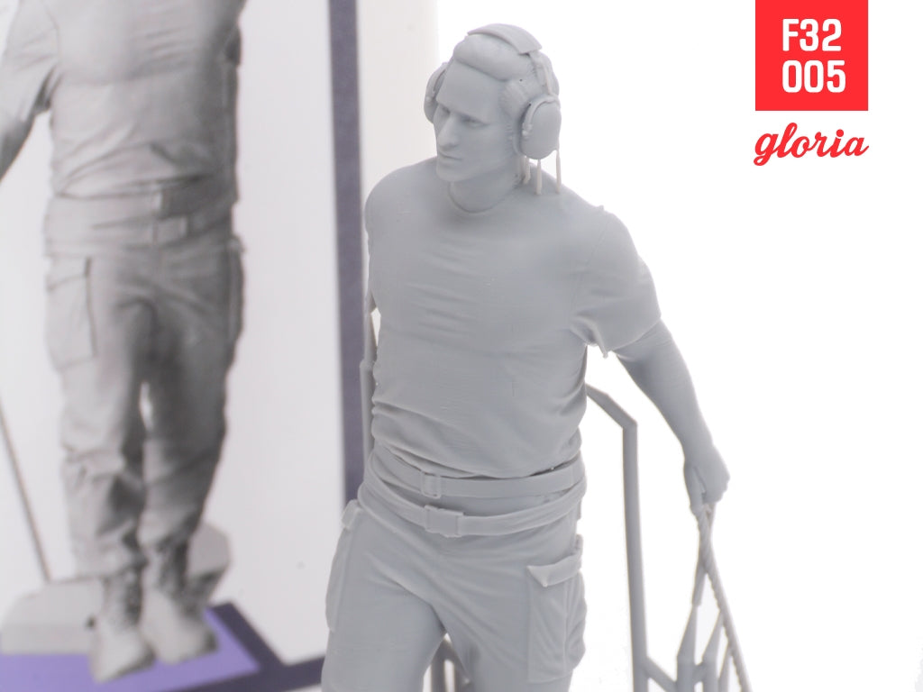 Gloria F32005 Ground Crew US Air Force vol.5 3D Printed Figures 1/32 – zdjęcie 4