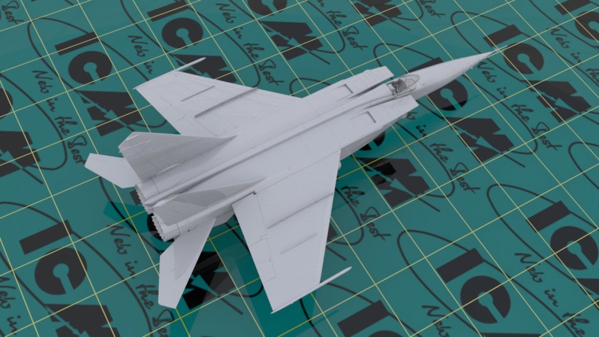 ICM 72172 MiG-25 RBT, Soviet Reconnaissance Plane 1/72 – zdjęcie 3