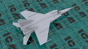 ICM 72172 MiG-25 RBT, Soviet Reconnaissance Plane 1/72 – zdjęcie 3