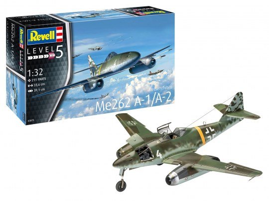 Revell 03875 Me262 A-1 Jetfighter 1/32 – zdjęcie 2